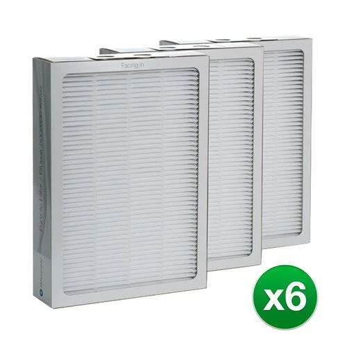 Replacement Blueair Purifier Filter for Classic 501 - 503, 505, 510, 550e, 555eb Series (6 Pack)