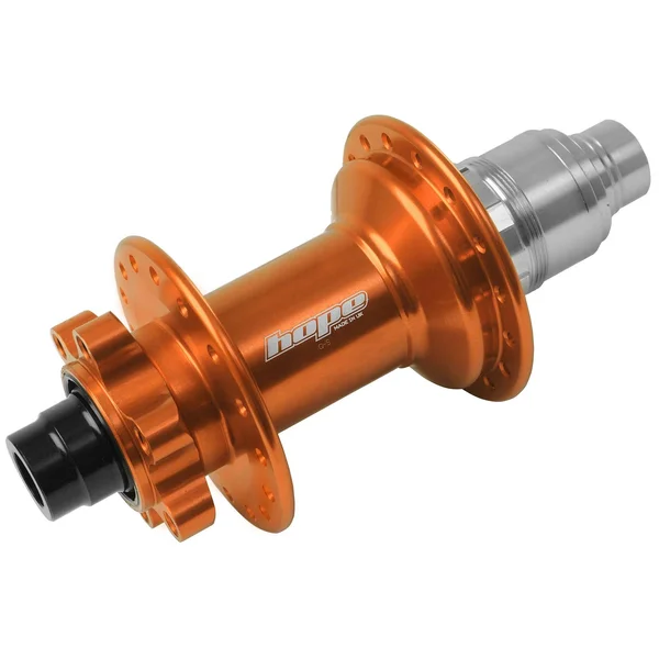Hope Pro 4 MTB Rear Hub 28H 142mm SRAM XD Orange Wheel Hubs
