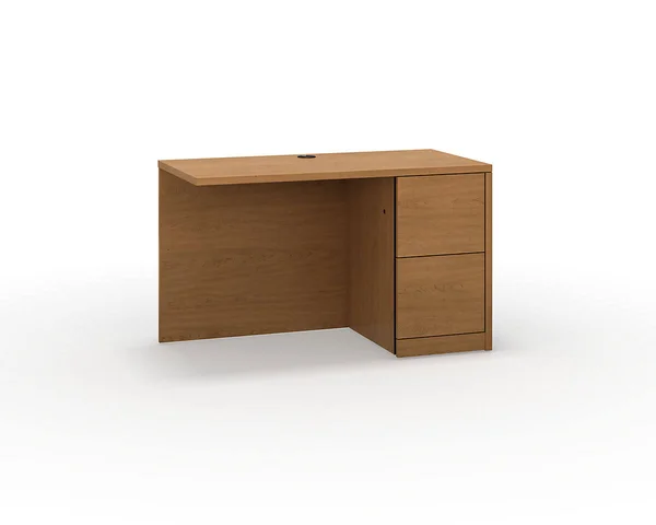 HON 10500 Series L Workstation Return Full-Height Right Ped 48W x 24d Harvest