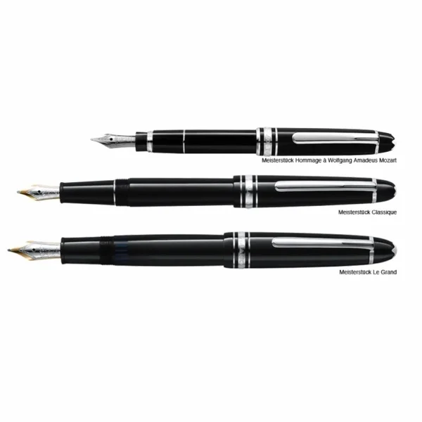 Montblanc Fountain Pen Meisterstuck Platinum Hommage A W. A. Mozart F 107705