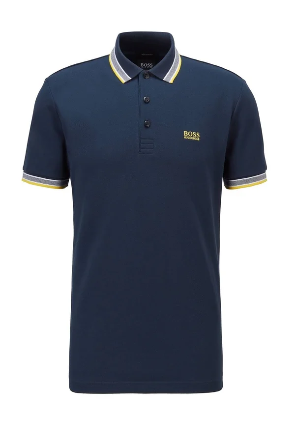 Boss Paddy Polo T Shirt Blue