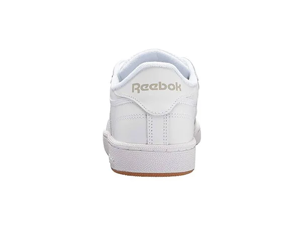 Reebok Club C 85 White/Grey/Gum Women's Shoes, Size: 6.5