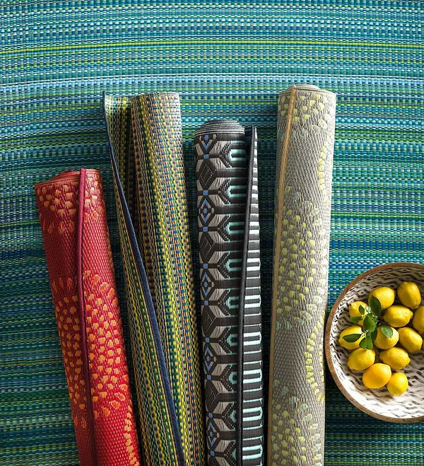 Mad Mats FM-MIX46-TR1 4 x 6 ft. Mixed Indoor & Outdoor Rug, Tropical