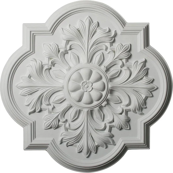 20x22OD x 1 3/4x22P Bonetti Ceiling Medallion (Silver)