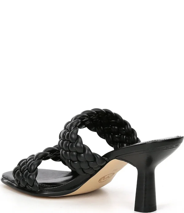 Michael Kors Amelia Braided Mule - Brown - Mules