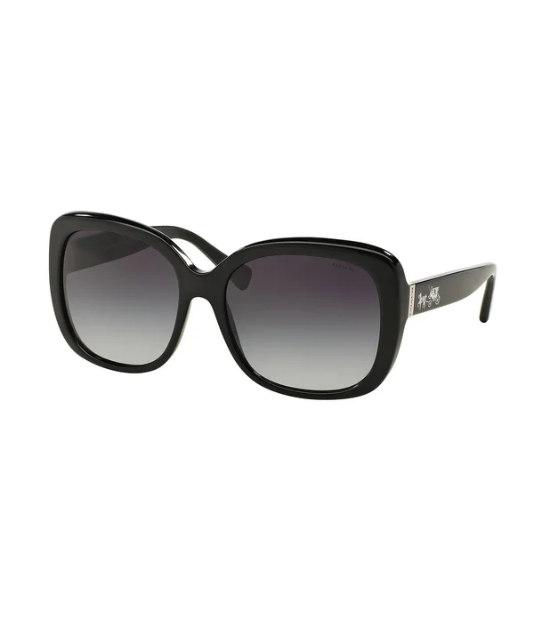 Coach 0HC8158 Fashion Sunglasses Black/Light Grey Gradient : One Size