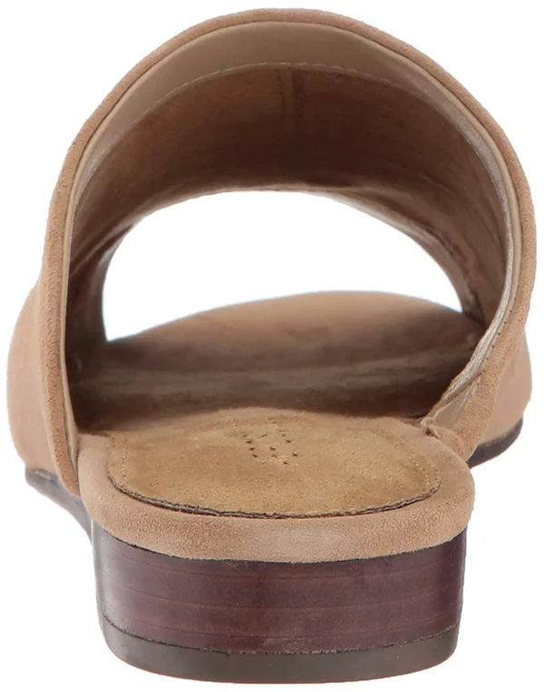 Aerosoles Women's Bitmap Slide, Size: 7.5, Tan Suede
