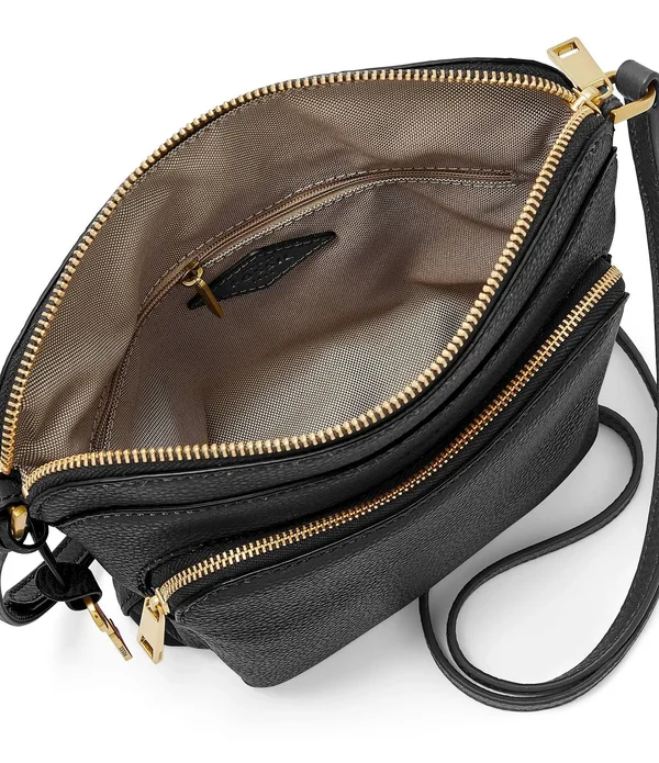 Fossil Brown Cindy Crossbody