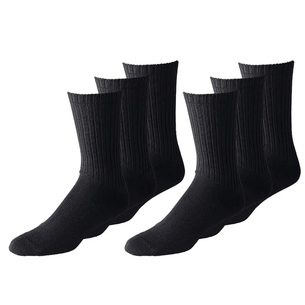 Daily Basic Unisex Classic Crew Athletic Sports Cotton Socks 60 Pack