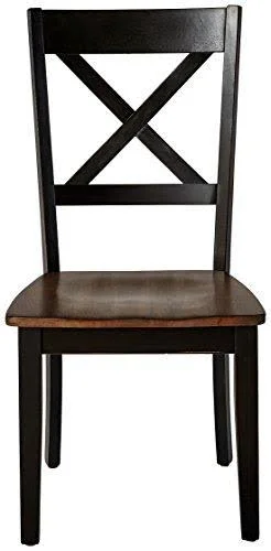 A La Carte 2-pk Chair - Black
