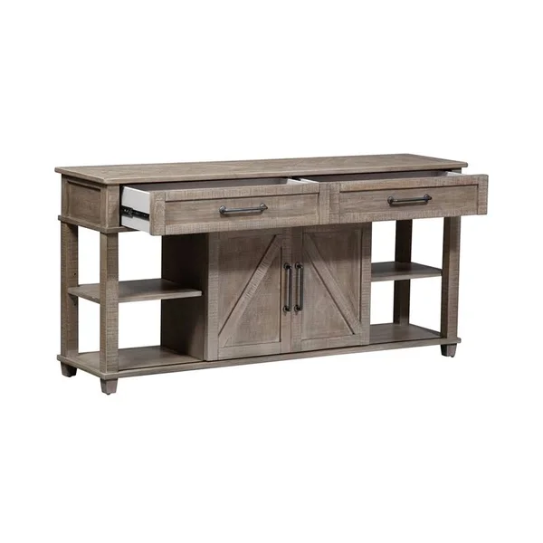 Bowery Hill Transitional Sofa Table in Tan - BH-4752-2011211