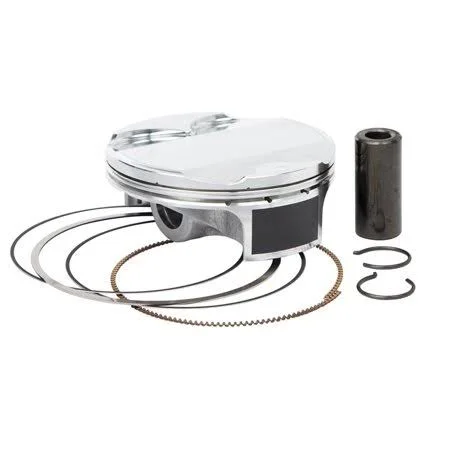 Vertex 23711A Piston Kit - Standard Bore 87.96mm - 12.3:1 Compression, White