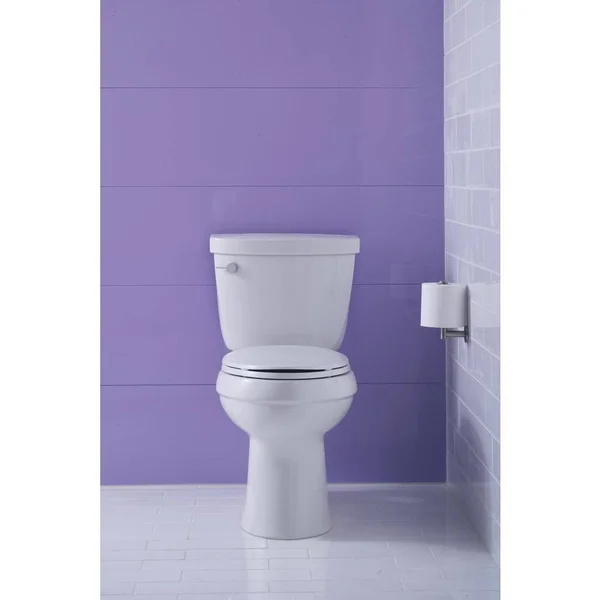 Kohler Cimarron Comfort Height 2-Piece 1.6 GPF Elongated Toilet in White with CA