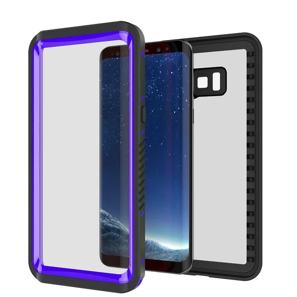 Punkcase Galaxy S8 Waterproof Case - Punkcase Extreme Series Slim Fit IP68 Certified Shockproof Snowproof Dirproof Armor Cover W
