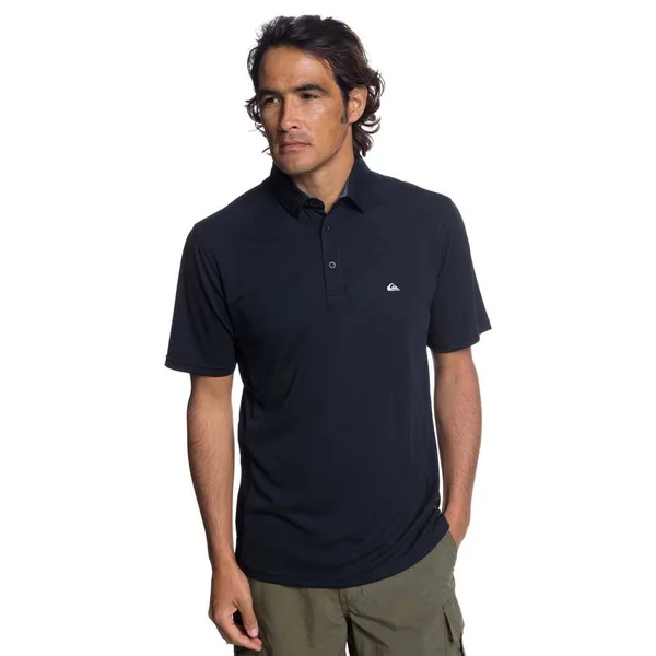 Quiksilver Waterman Water Polo Short Sleeve Polo Shirt for Men