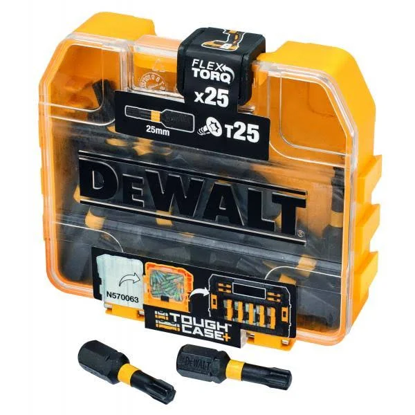 DeWalt - Flex Torq T25 25mm Bit Set (25 pcs.)