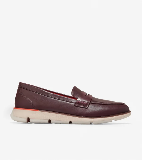 Cole Haan Women's 4.ZER谿RAND Loafer - Pinot Leather