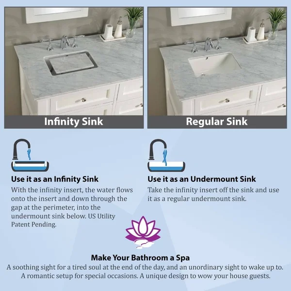 Direct Vanity Shutter 32x22 White Vanity with Black Granite Top 32S12-WBK