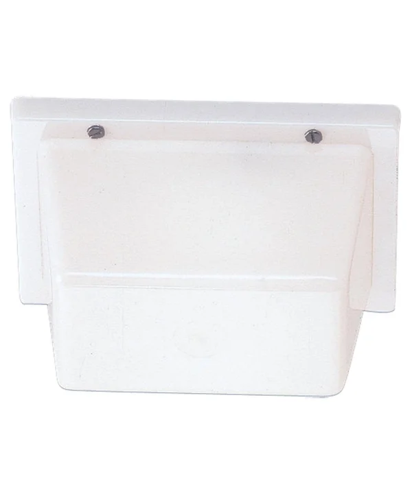 Sea Gull Lighting White Outdoor Wall & Ceiling Light 4325-68
