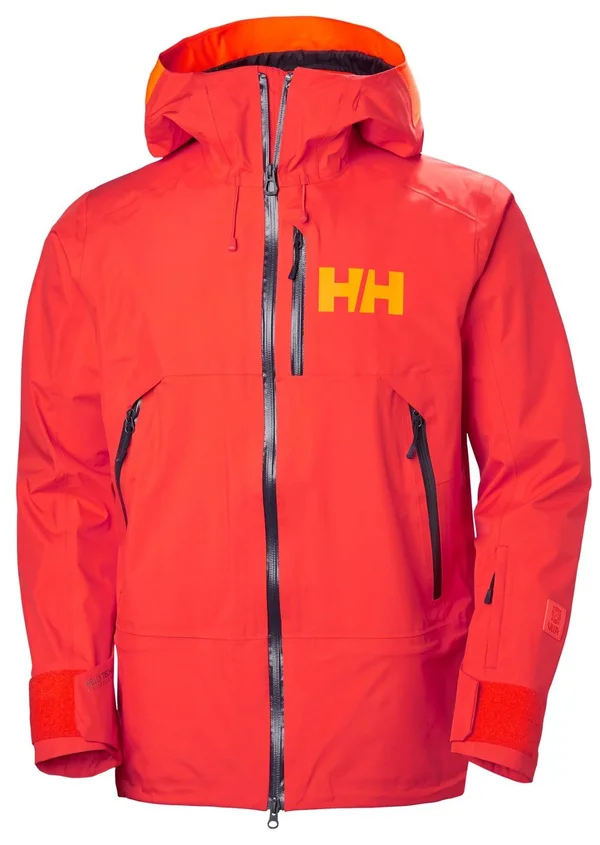 Helly Hansen Men’s Sogn Shell Ski Jacket - Red, 2XL