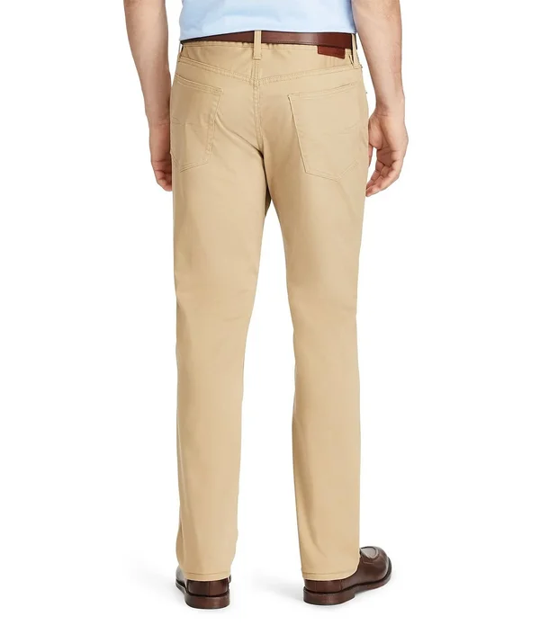 Polo Ralph Lauren Varick Slim-Fit Sateen Stretch Pants - 35 30