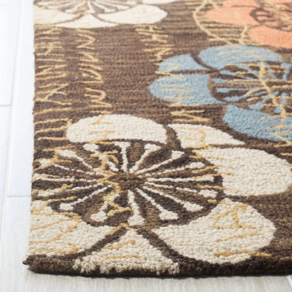 Safavieh Blossom BLM923A Brown - Multi 5& x 8& Area Rug
