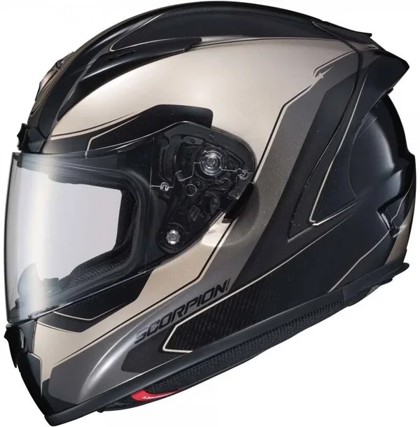 Scorpion EXO-R2000 Hypersonic Helmet - Orange/Grey - XL
