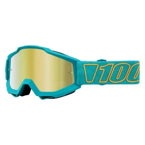 100% Accuri Goggles - Dauphine/Mirror Red Lens