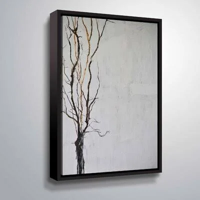 #3 in The Woods Where I Walk by Patricia Coulter - Painting Print on Canvas Wrought Studio Format: Wrapped Canvas - Size: 24x22 H