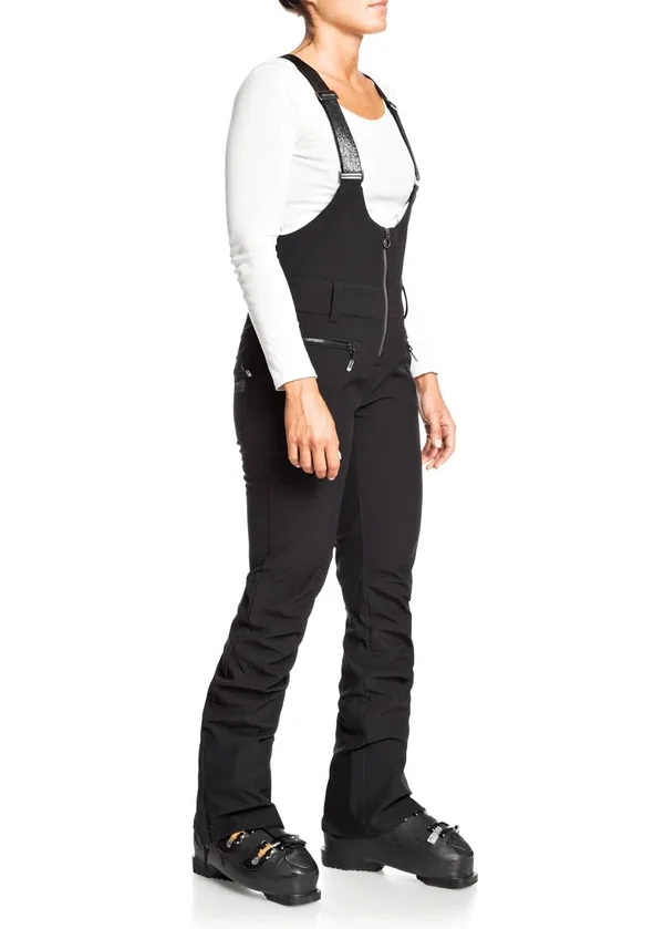 Roxy Summit Bib Pant - Women's True Black - L