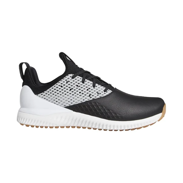 Adidas Golf Adicross Bounce 2 Golf Shoes - Male, Black/Silver/White, 10