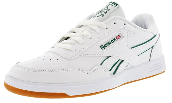 Men's Reebok Club Memt Sneaker - White/Green - Size 13