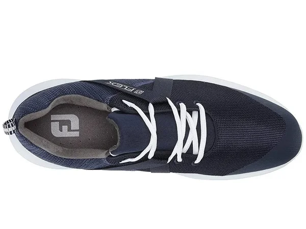 FootJoy Men's Flex Spikeless Golf Shoes Size 8 - Navy