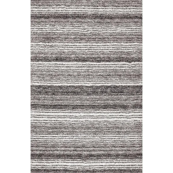 nuLOOM Drey Ombre Shag Area Rug, Size: 4& Square, Gray