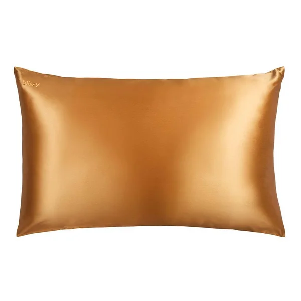Blissy King 100% Mulberry Silk Pillowcase Gold