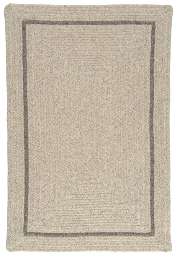 Colonial Mills Shear Natural Indoor Area Rug Cobblestone, Size: 2 x 7 ft.