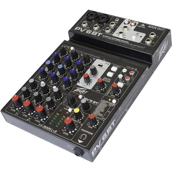 Peavey PV 6 BT Mixer with Bluetooth