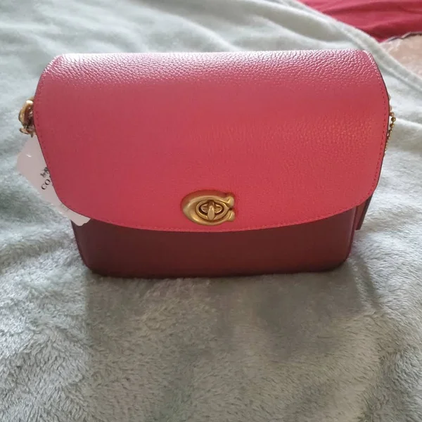 Coach Cassie Crossbody 19 in Colorblock - B4/Confetti Pink Multi