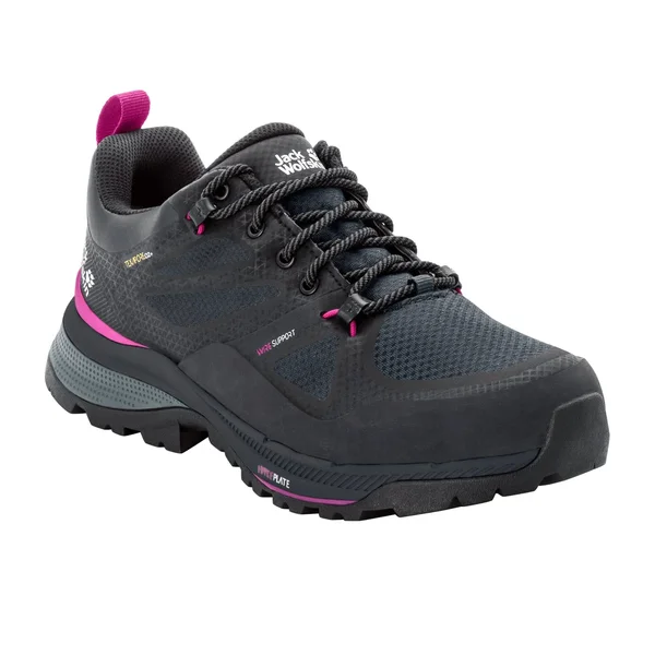 Jack Wolfskin Womens Force Striker Texapore Low Shoe Phantom, Pink