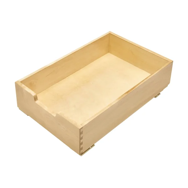 Rev-A-Shelf 4WDB-15 Medium Wood Base Cabinet Pull-Out Drawer - Natural Wood