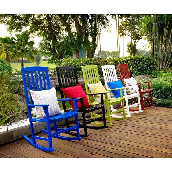 Cambridge Casual Alston Porch Rocking Chair - Blue