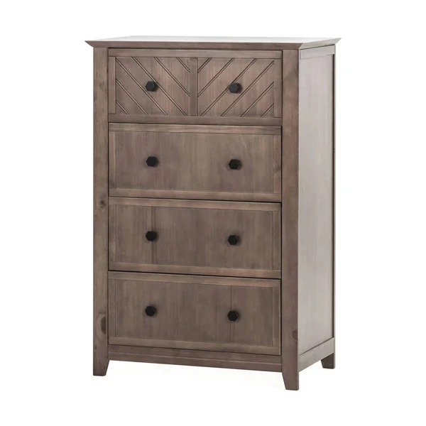 Child Craft Forever Eclectic Atwood 4-Drawer Chest in Coca