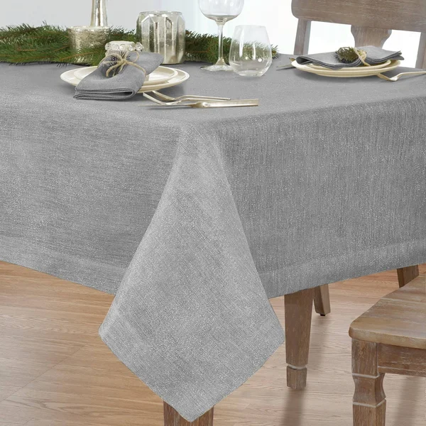 Villeroy & Boch La Classica Linen Fabric Tablecloth 70x22 x 126x22 Oblong, Indigo