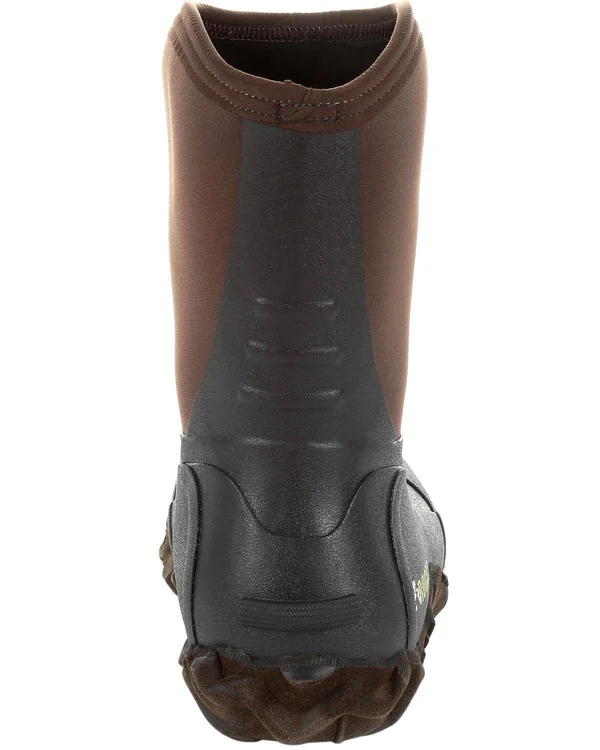 Rocky RKS0371 Core Chore Brown Rubber Outdoor Boot