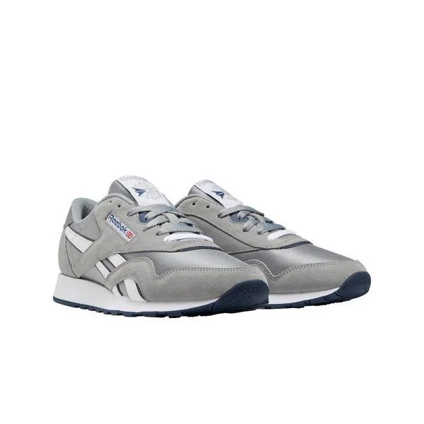 Reebok Classic Nylon Men's Shoes - Size: 3.5, Gray