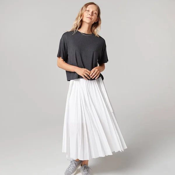 Allbirds Women's TrinoXO Tee - Relaxed Fit - Natural Grey, Size XXL