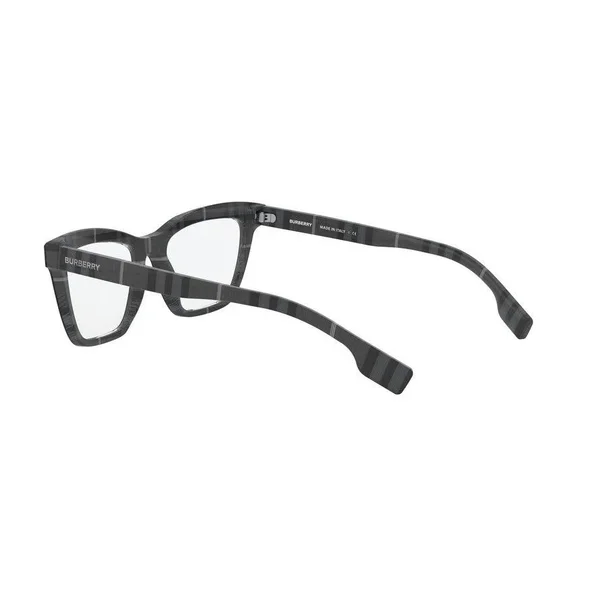 Burberry BE2309F - 3829 Top Black on Charcoal Check - 54 mm