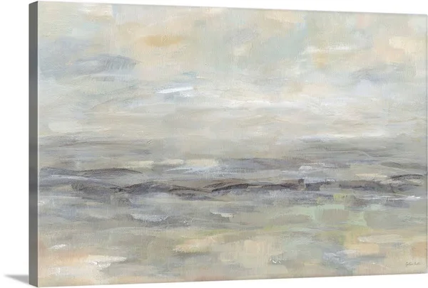 Stormy Grey Landscape, Canvas Wall Art, 24x16, Great Big Canvas