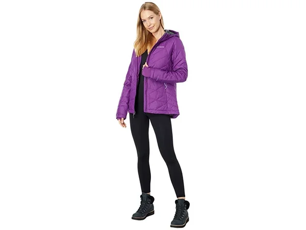 Columbia Women's Heavenly Hooded Jacket (M Plum)