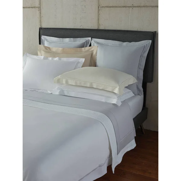 Sferra Finna Fitted Sheet, California King - Ivory